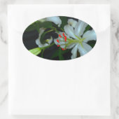 アイルランドのデザイン – ブラスとフラワーコレクション 楕円形シール (バッグ)