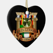 アイルランドのドイツの全米代表 セラミックオーナメント (右)