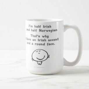 アイルランドのノルウェー語 コーヒーマグカップ
