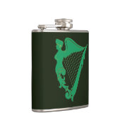 アイルランドのハープ – アイルランドのシンボル フラスク (右)