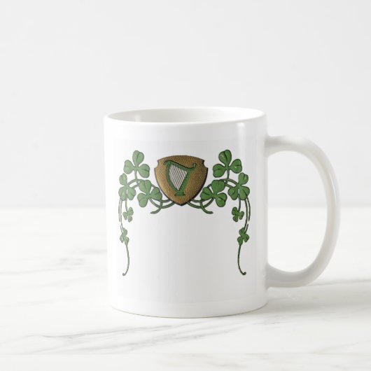 アイルランドのハープ コーヒーマグカップ (右)