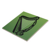 アイルランドのハープ タイル (側面)