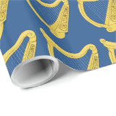 アイルランドのハープ ラッピングペーパー (ロールコーナー)