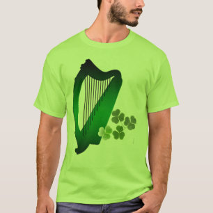 アイルランドのハープ Tシャツ