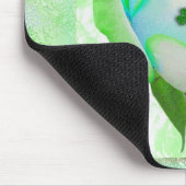 アイルランドのバラとシャムロック！ マウスパッド (コーナー)