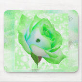 アイルランドのバラとシャムロック！ マウスパッド (正面)