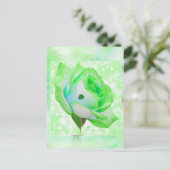 アイルランドのバラと記念日！カード ポストカード (スタンド正面)