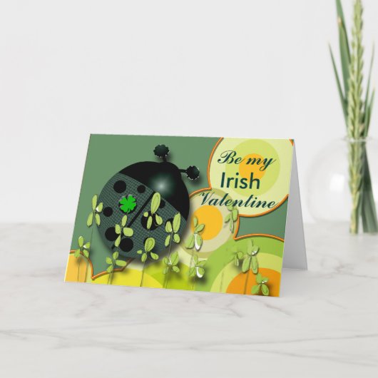 アイルランドのバレンタイン シーズンカード (正面)