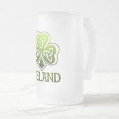 アイルランドのパイント フロストグラスビールジョッキ (正面右)