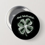 アイルランドのパットマクロッチラックSt patricks day 缶バッジ (正面&裏面)