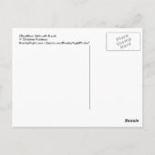 アイルランドのパブでサンマロ，フランス ポストカード (裏面)