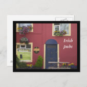 アイルランドのパブのはがき ポストカード (正面/裏面)