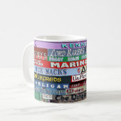 アイルランドのパブラムグ,アイルランドのパブ,アイルランド語,アイルランド コーヒーマグカップ (正面左)