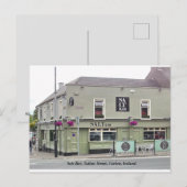 アイルランドのパブ、塩バー、チュロー・セント・カロー。 シーズンポストカード (正面/裏面)