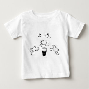 アイルランドのヒツジのカウント ベビーTシャツ