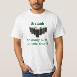 アイルランドのビール好き- T Tシャツ