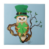 アイルランドのフクロウ タイル (正面)