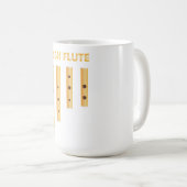 アイルランドのフルートのマグ コーヒーマグカップ (正面右)