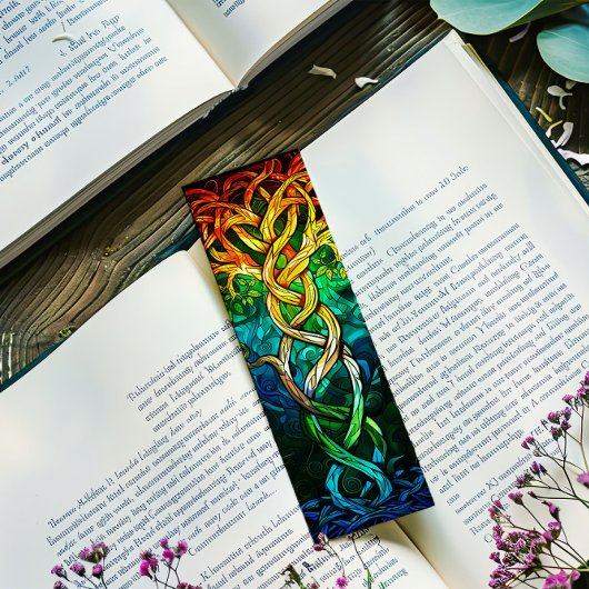 アイルランドのブックマーク、ケルトの木の生命ブックマークs4