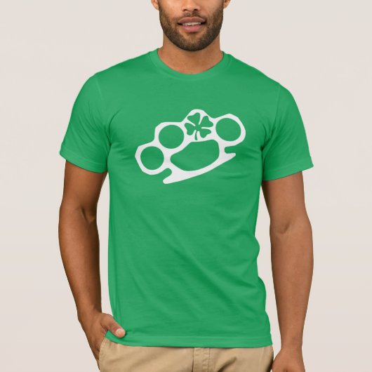 アイルランドのブラスナックル Tシャツ (正面)