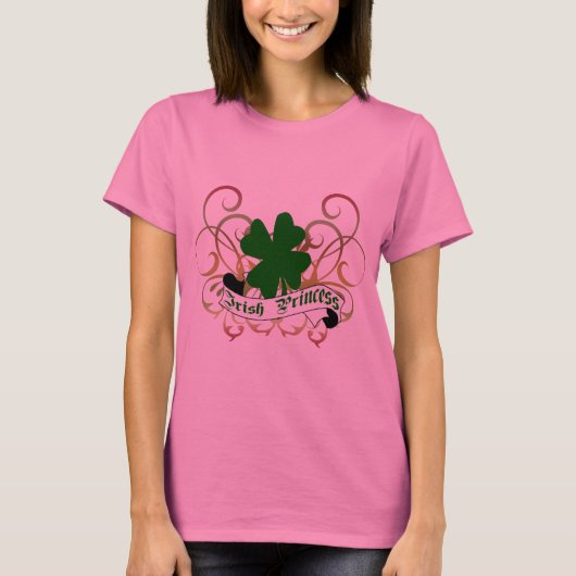 アイルランドのプリンセスのシャムロック Tシャツ (正面)