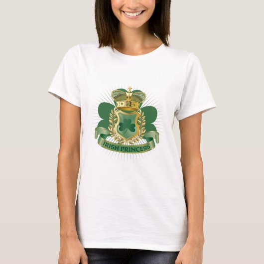 アイルランドのプリンセスのワイシャツ Tシャツ (正面)