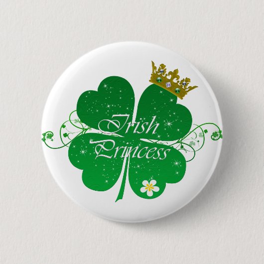 アイルランドのプリンセス 缶バッジ (正面)