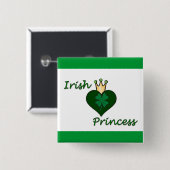 アイルランドのプリンセス 缶バッジ (正面&裏面)