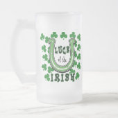 アイルランドのマグの運 フロストグラスビールジョッキ (左)