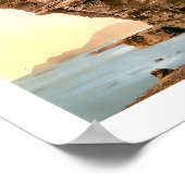 アイルランドのマヨ郡Menawn崖 ポスター (角)