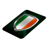 アイルランドのメタリックエンブレム マグネット (左側)