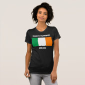 アイルランドのモナハン県アイルランド国旗 Tシャツ (正面フル)