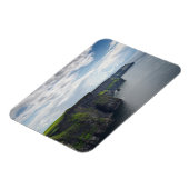 アイルランドのモハーの崖の長方形マグネット マグネット (左側)