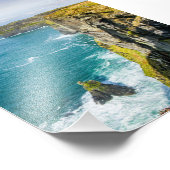 アイルランドのモハーの崖 フォトプリント            (角)