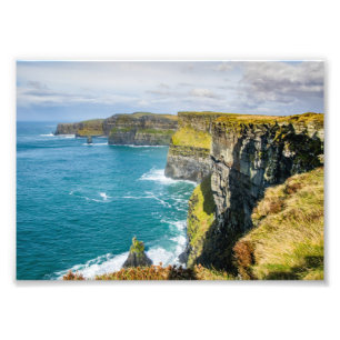 アイルランドのモハーの崖 フォトプリント