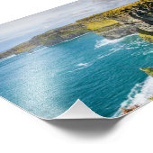 アイルランドのモハーの崖 フォトプリント            (角)