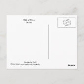 アイルランドのモーハー断崖 ポストカード (裏面)