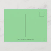 アイルランドのユニコーン、セント。パトリックの日ファンタジー馬 シーズンポストカード (裏面)