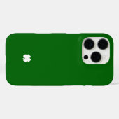アイルランドのラッキーグリーン四葉のクローバー Case-Mate iPhoneケース (裏面 (横))