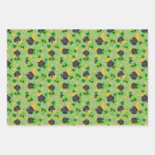 アイルランドのラッピング紙のためのクテージラック ラッピングペーパーシート (正面)