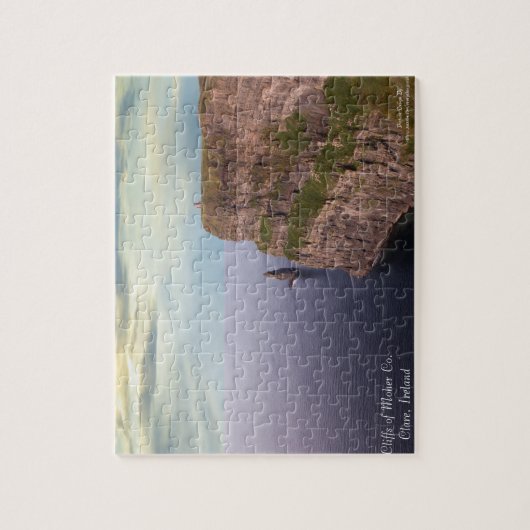 アイルランドのランドマークイメージフォトパズル付きギフトボックス ジグソーパズル (縦)