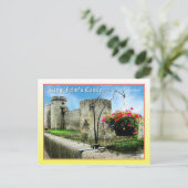 アイルランドのリメリック・ジョンズ・キャッスル ポストカード (スタンド正面)