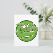 アイルランドのロゴ。 ポストカード (スタンド正面)