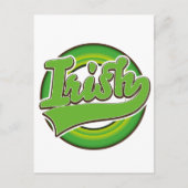アイルランドのロゴ。 ポストカード (正面)