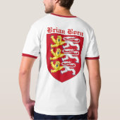 アイルランドのワイシャツのブライアンBoruの高い王 Tシャツ (裏面フル)