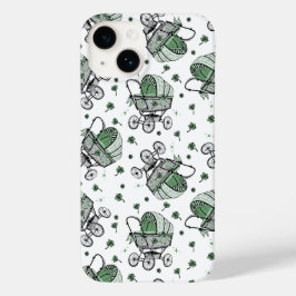 アイルランドのヴィンテージベビーキャリッジ母になる Case-Mate iPhone 14ケース