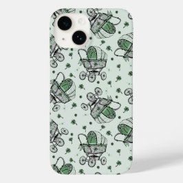 アイルランドのヴィンテージベビーキャリッジ母になる Case-Mate iPhone 14ケース