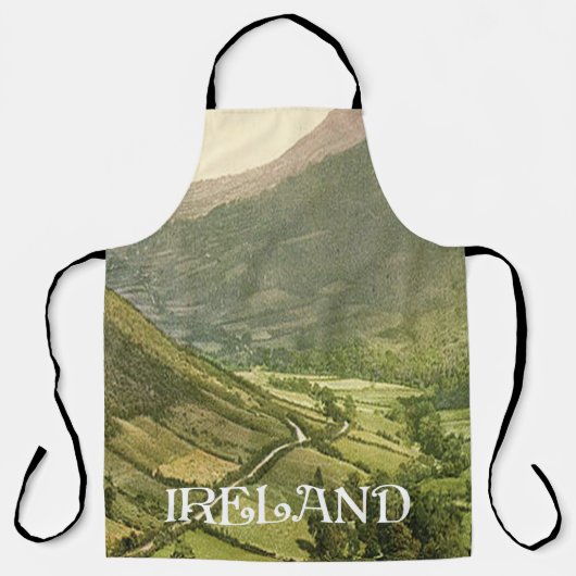 アイルランドのヴィンテージ写真：Antrim エプロン (正面)