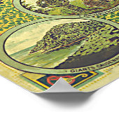 アイルランドのヴィンユニークテージ旅行を訪れる ポスター (角)