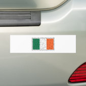 アイルランドの三色 バンパーステッカー (車上)